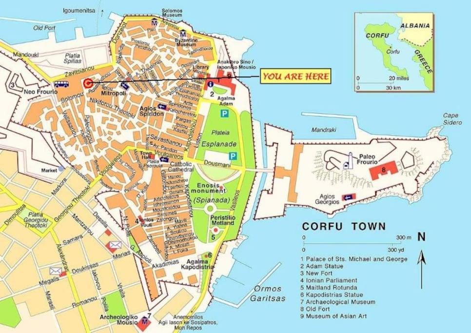 Louisa'S Studio Corfu  Εξωτερικό φωτογραφία